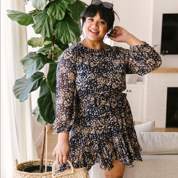 Fancy Floral Dress Gorgeous!  3XL - Picture 5 of 5